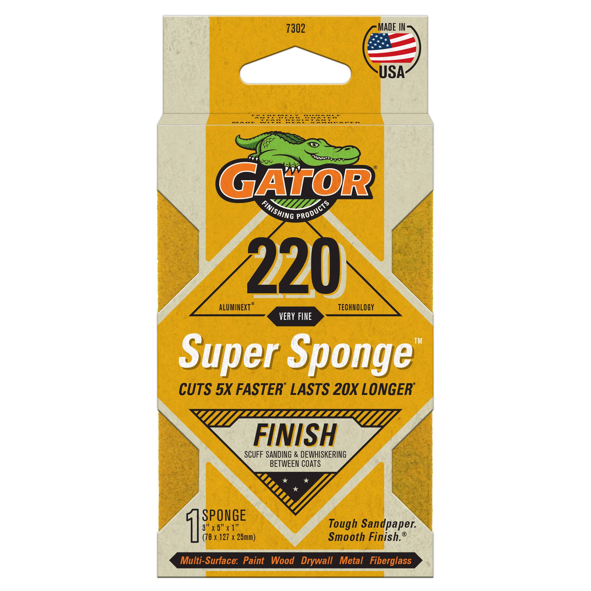 Gator® Super Sponge 3" x 5" Premium Sanding Tool